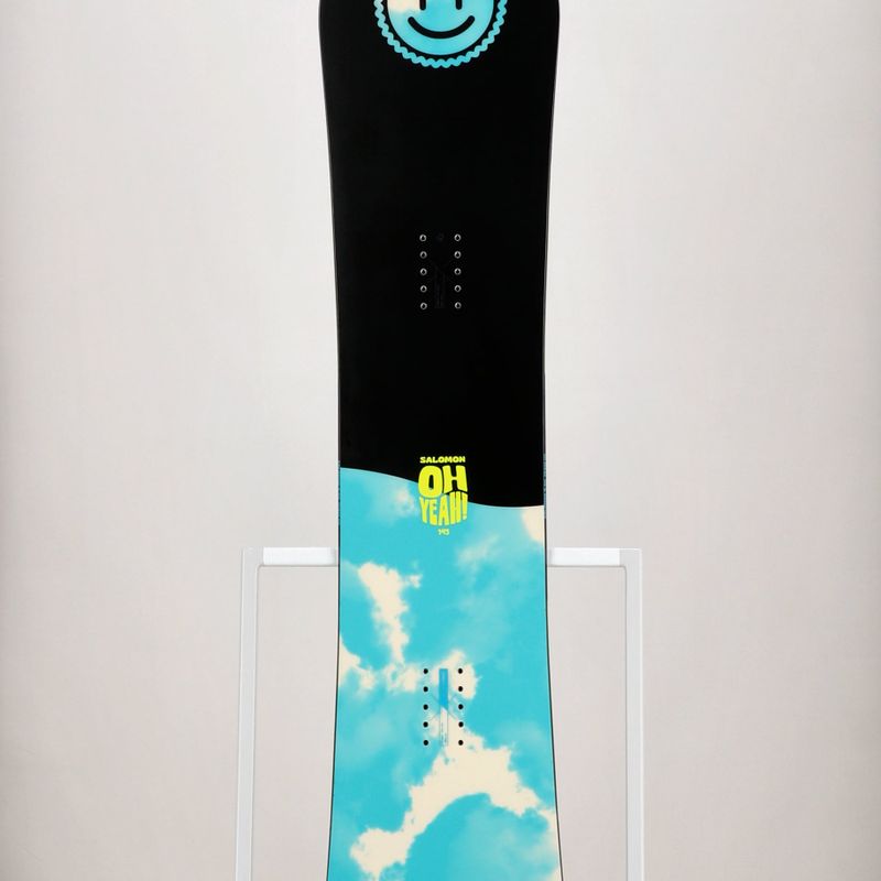 Snowboard pentru femei Salomon Oh Yeah negru-verde L47031300 11