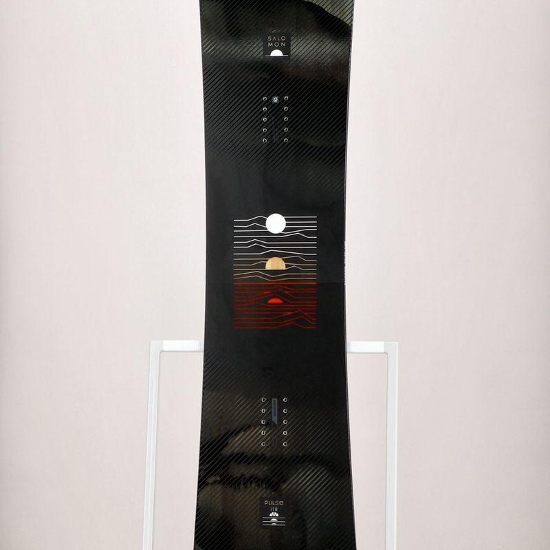 Snowboard pentru bărbați Salomon Pulse negru L47031600 12