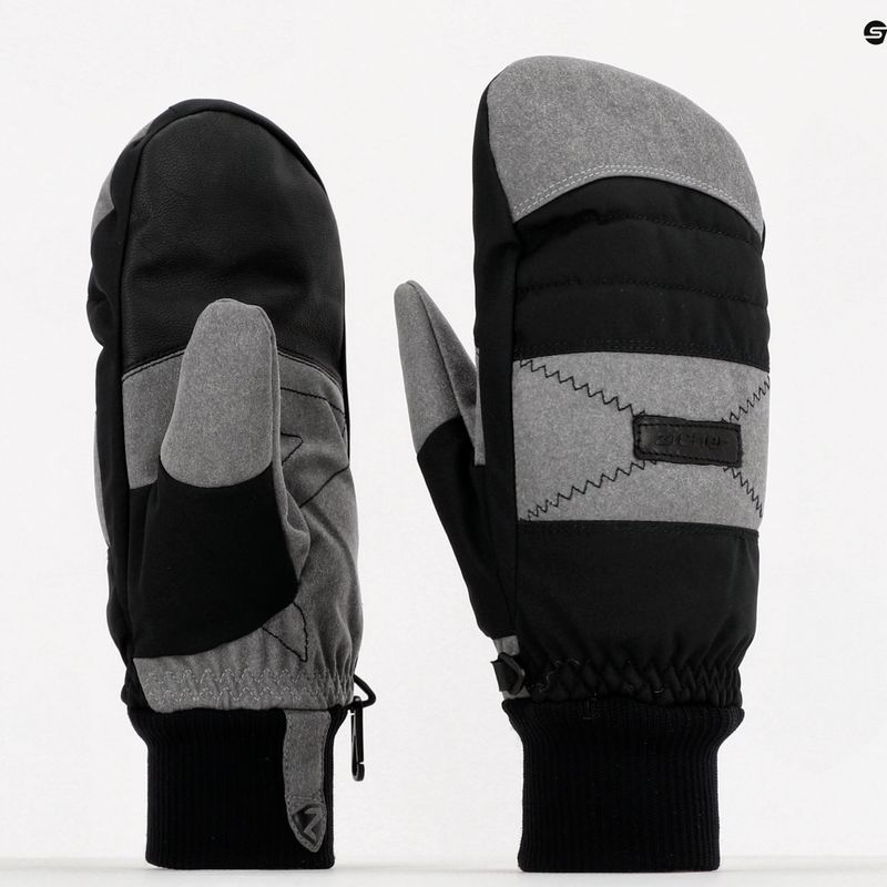 Mănușă de schi pentru bărbați ZIENER Gendon AS Mitten negru 801089 8