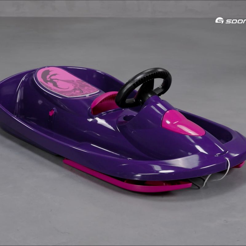 Sanie bicicletă pentru copii Hamax Sno Dragon, mov, 503440 7