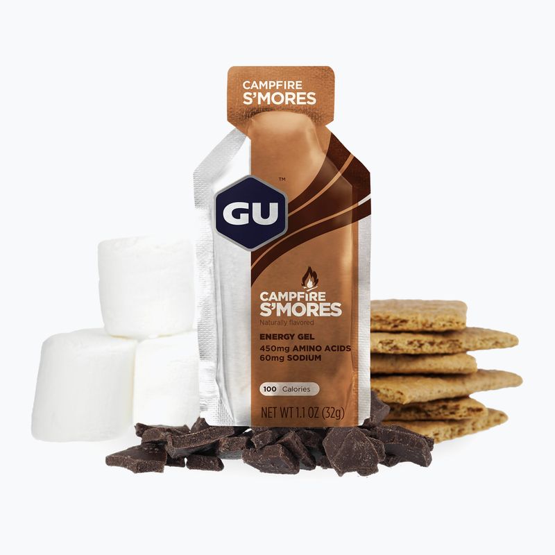 Gel energizant GU Energy Gel 32 g campfire s'mores 2