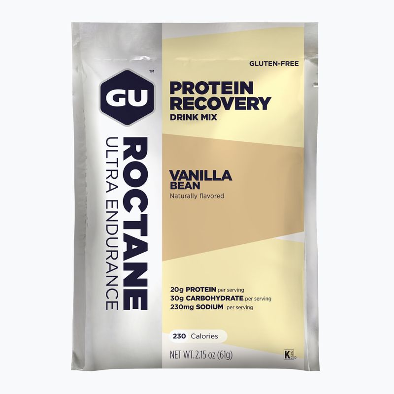 Băutură energizantă GU Roctane Recovery Drink Mix vanilla bean