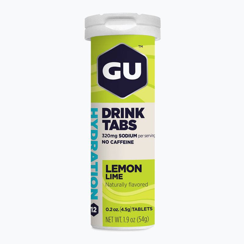 Tablete de hidratare GU Hydration Drink Tabs lemon/lime 12 tablete