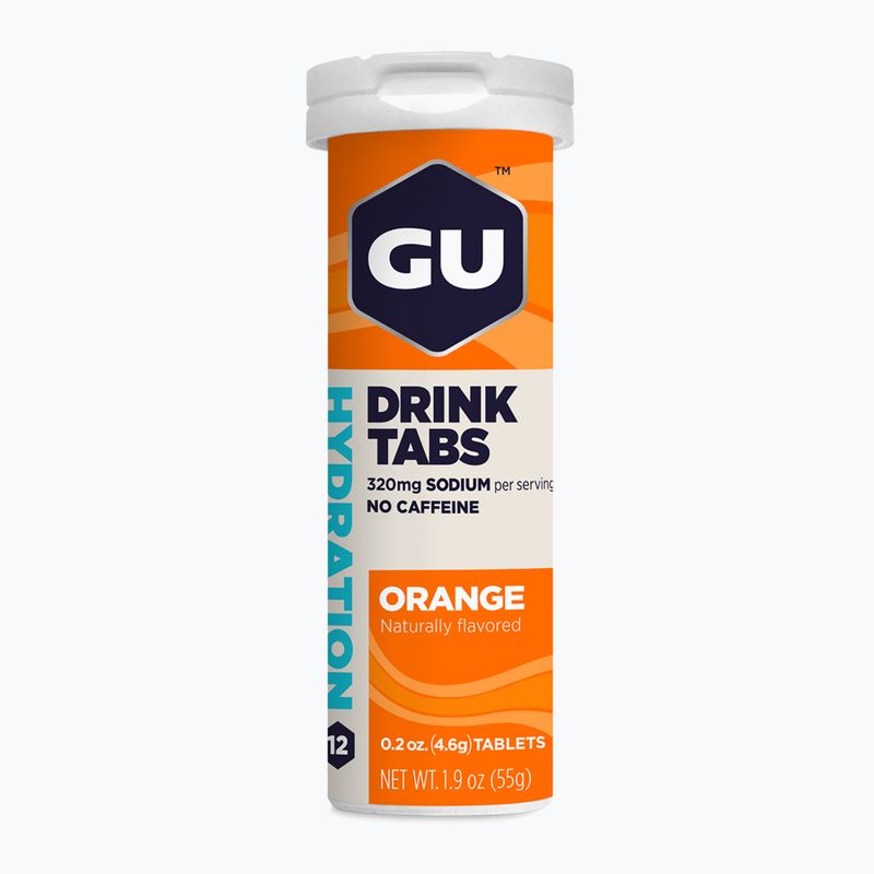Băutură izotonică GU Hydration Drink 12 tablete portocale