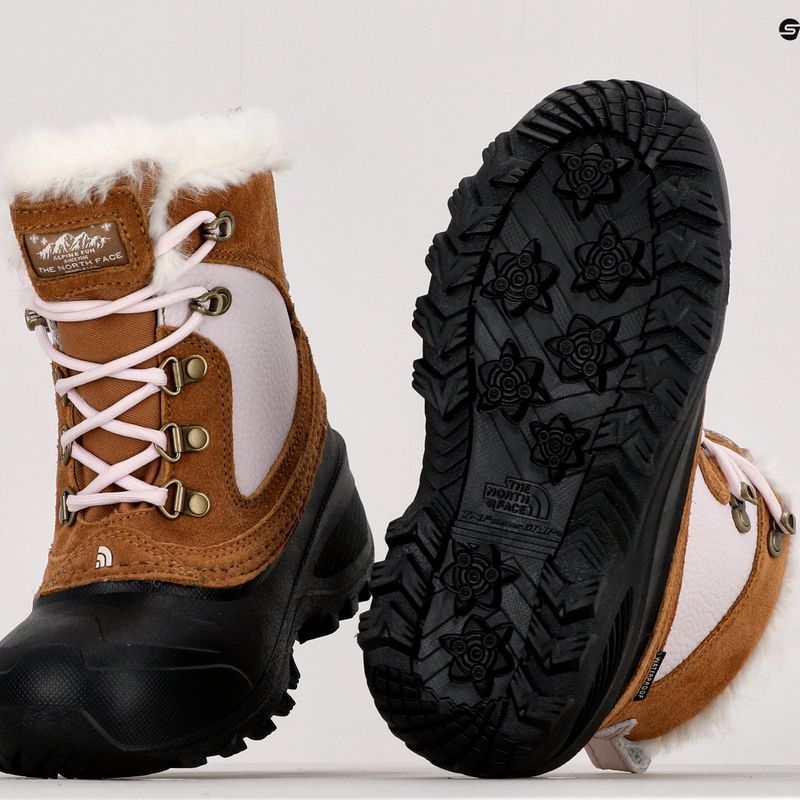 Cizme de trekking pentru copii The North Face Shellista Extreme maro NF0A2T5V9ZW1 11