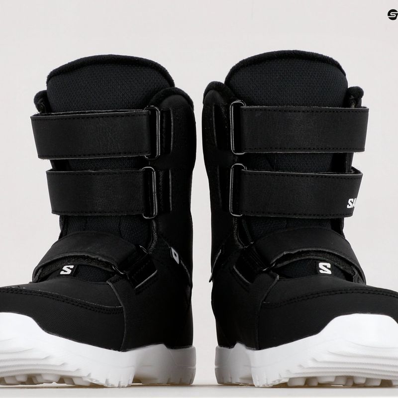 Cizme de snowboard pentru copii Salomon Whipstar negru L41685300 12