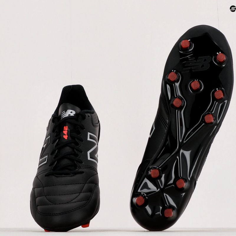 New Balance 442 V2 Team FG pentru bărbați ghete de fotbal negru MS42FBK2.D.075 11