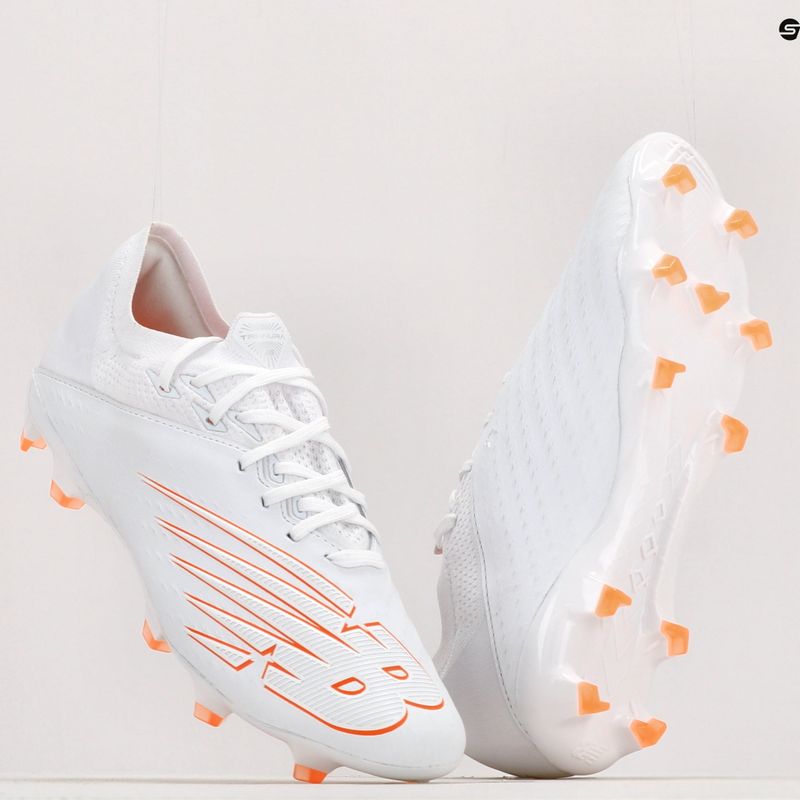 New Balance ghete de fotbal pentru bărbați Furon V6+ Pro Leather FG alb MSFKFW65.D.080 10