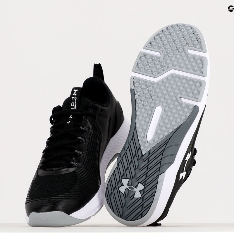 Under Armour Charged Commit Tr 3 pantofi de antrenament pentru bărbați negru 3023703 12