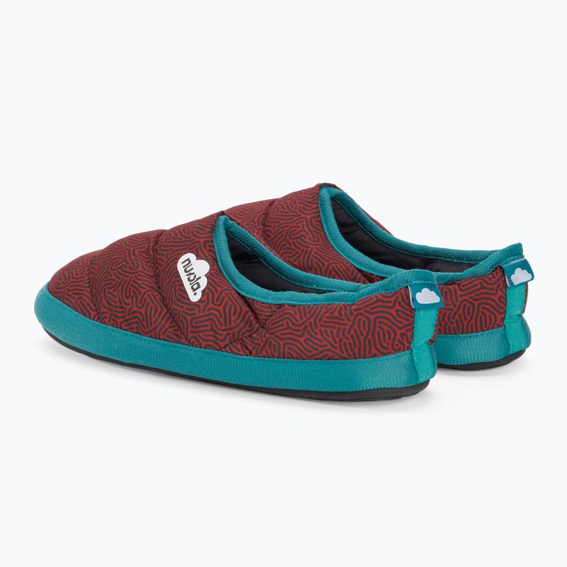 Papuci de iarnă Nuvola Classic Printed noodle red