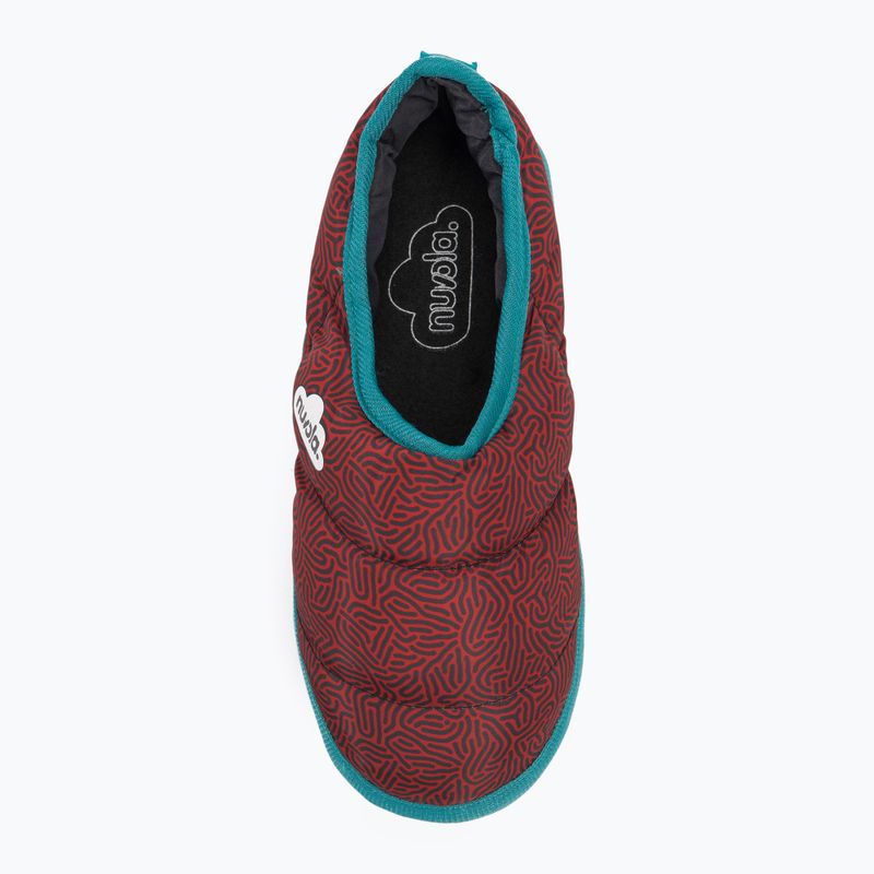 Papuci de iarnă Nuvola Classic Printed noodle red
