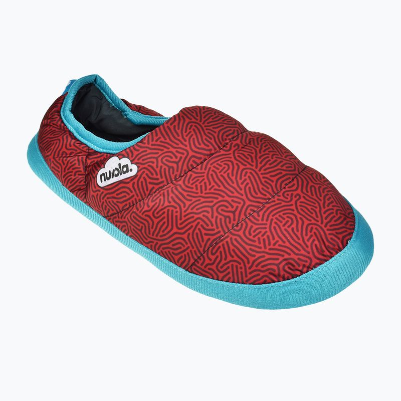 Papuci de iarnă Nuvola Classic Printed noodle red