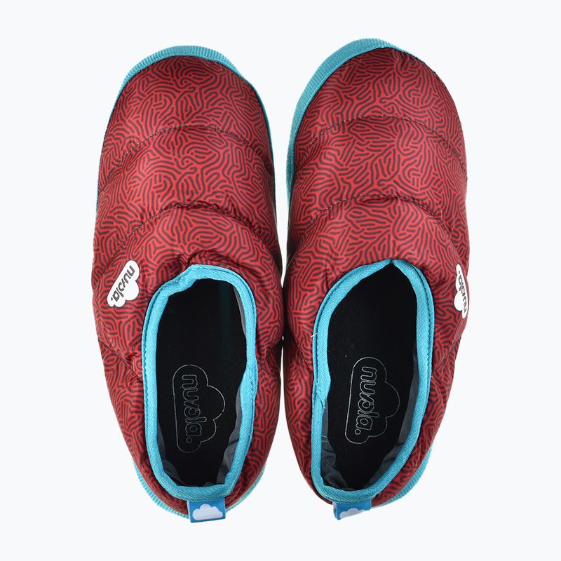 Papuci de iarnă Nuvola Classic Printed noodle red