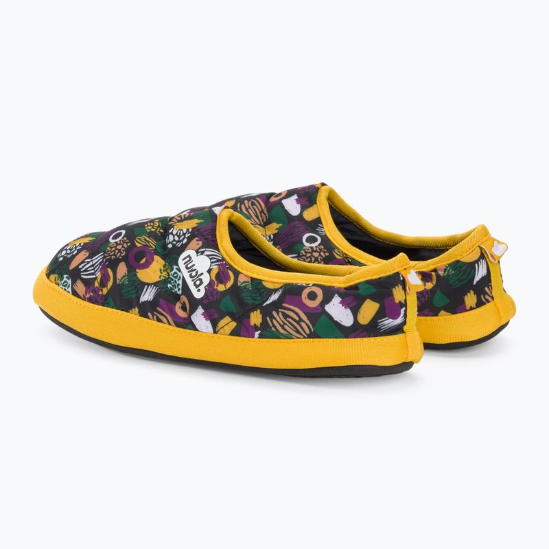 Papuci de iarnă pentru copii Nuvola Classic Printed guix yellow