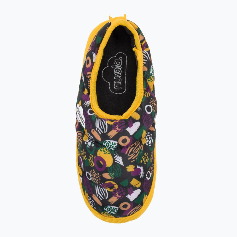 Papuci de iarnă pentru copii Nuvola Classic Printed guix yellow