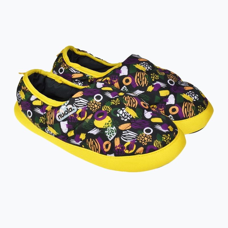 Papuci de iarnă pentru copii Nuvola Classic Printed guix yellow