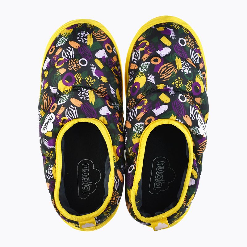 Papuci de iarnă pentru copii Nuvola Classic Printed guix yellow