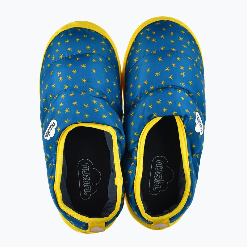 Papuci de iarnă pentru copii Nuvola Classic Printed twinkle blue