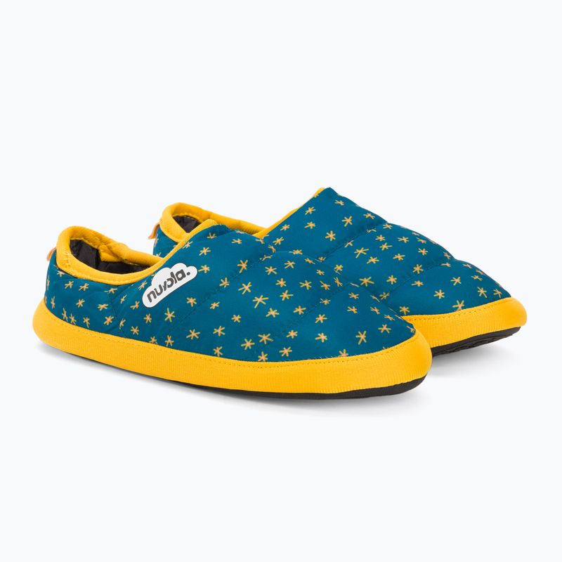 Papuci de iarnă pentru copii Nuvola Classic Printed twinkle blue