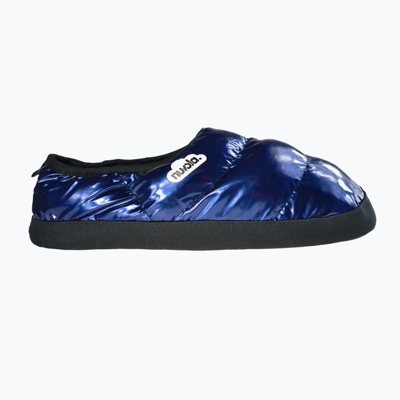 Papuci de iarnă Nuvola Classic metalic blue