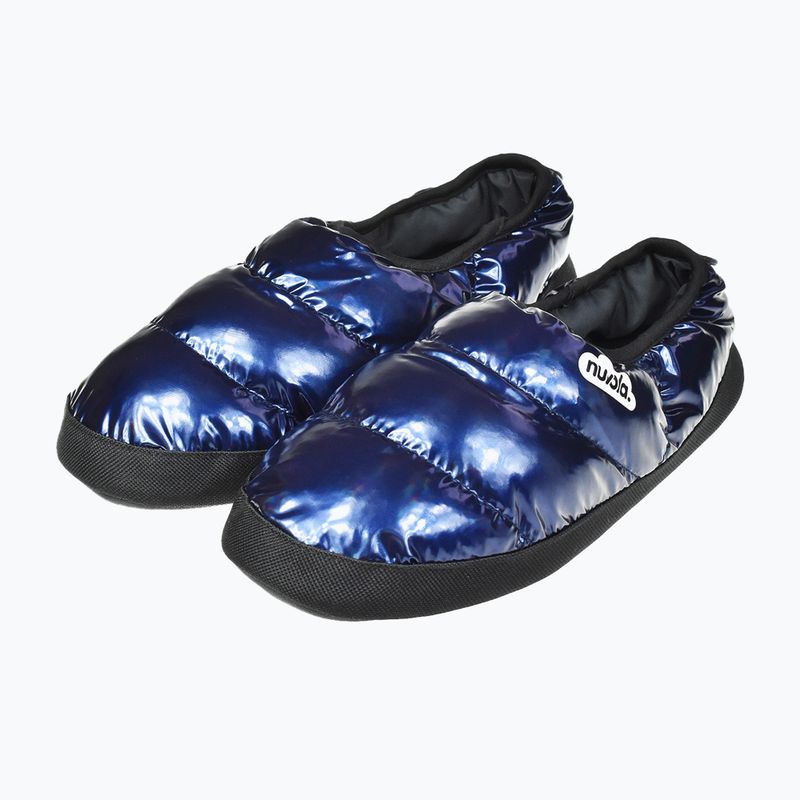 Papuci de iarnă Nuvola Classic metalic blue