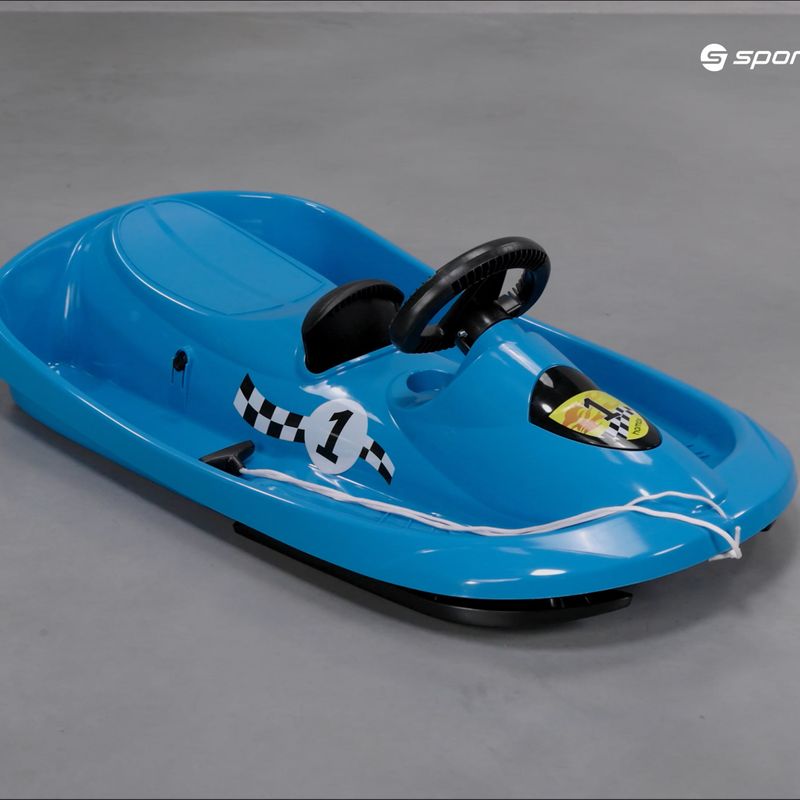 Sanie cu mânere pentru copii Hamax Sno Formel, albastru, 503412 7