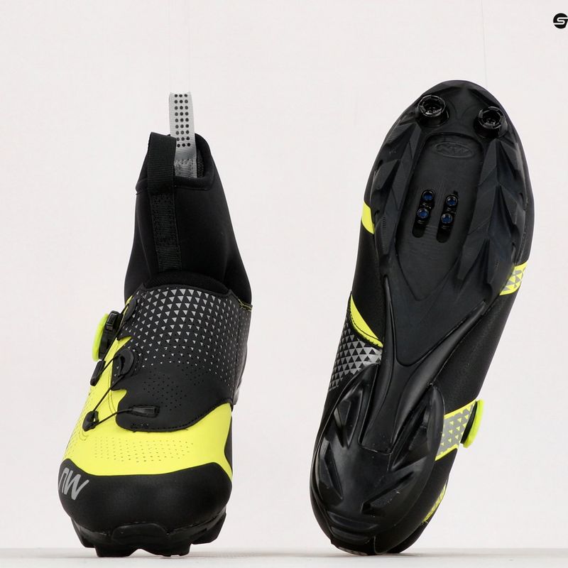 Pantofi de ciclism MTB pentru bărbați Northwave CeLSius XC ARC. GTX galben 80204037 15