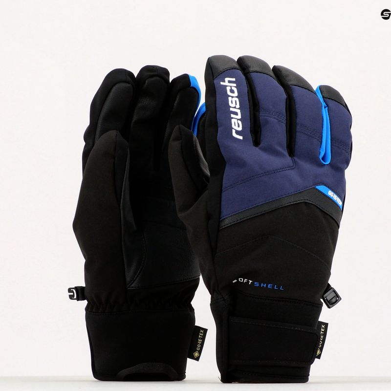 Mănușă de schi Reusch Blaster GTX negru/albastru 61/01/329 9