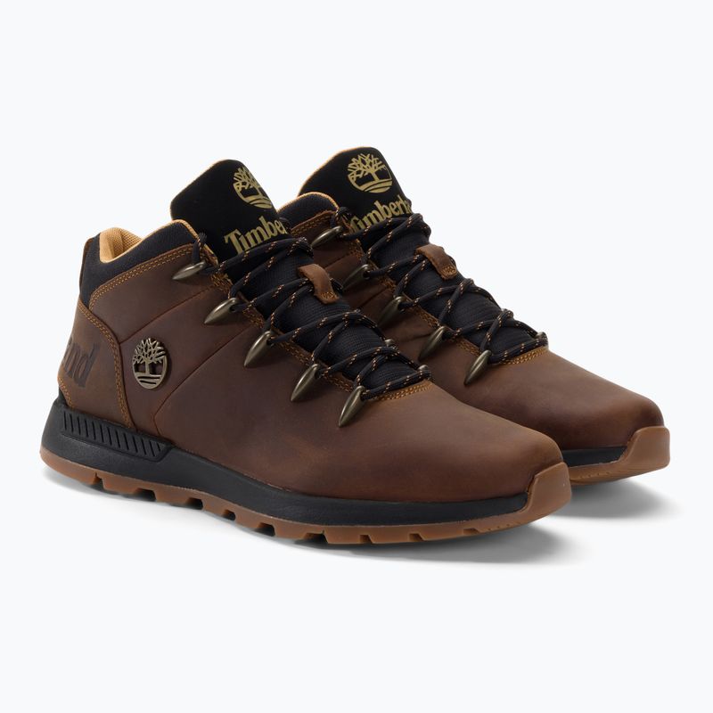 Bărbați Timberland Sprint Trekker Mid md brn maro plin de cereale cizme de trekking 4