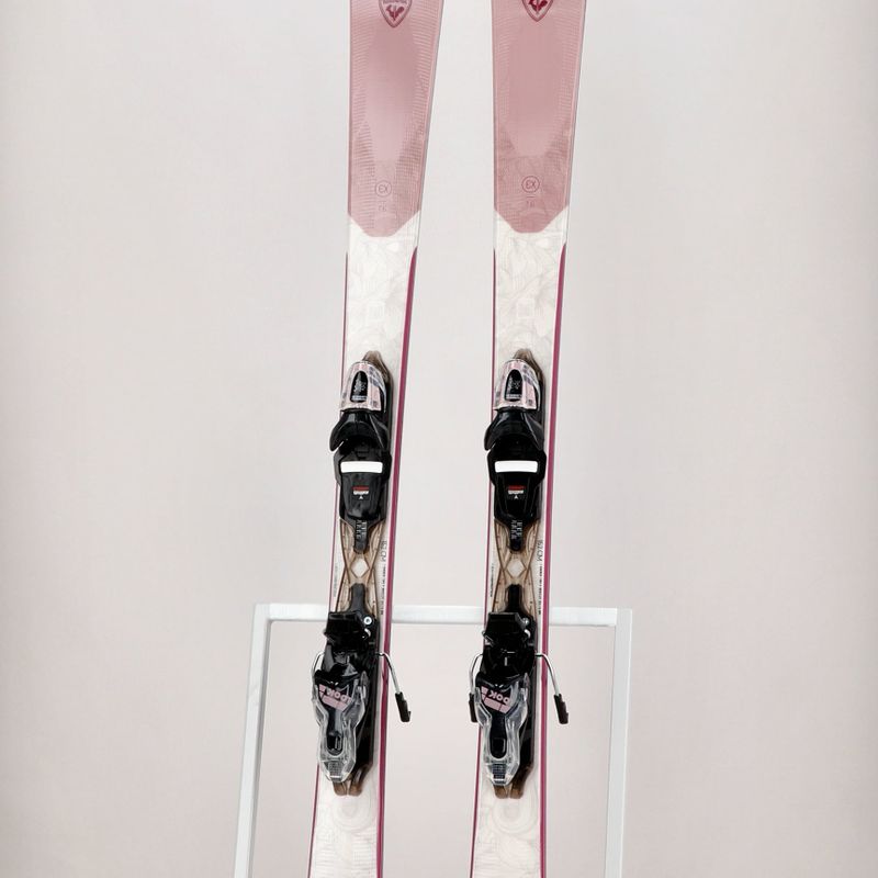Schiuri de coborâre pentru femei Rossignol Experience 76 + XP10 pink/white 14