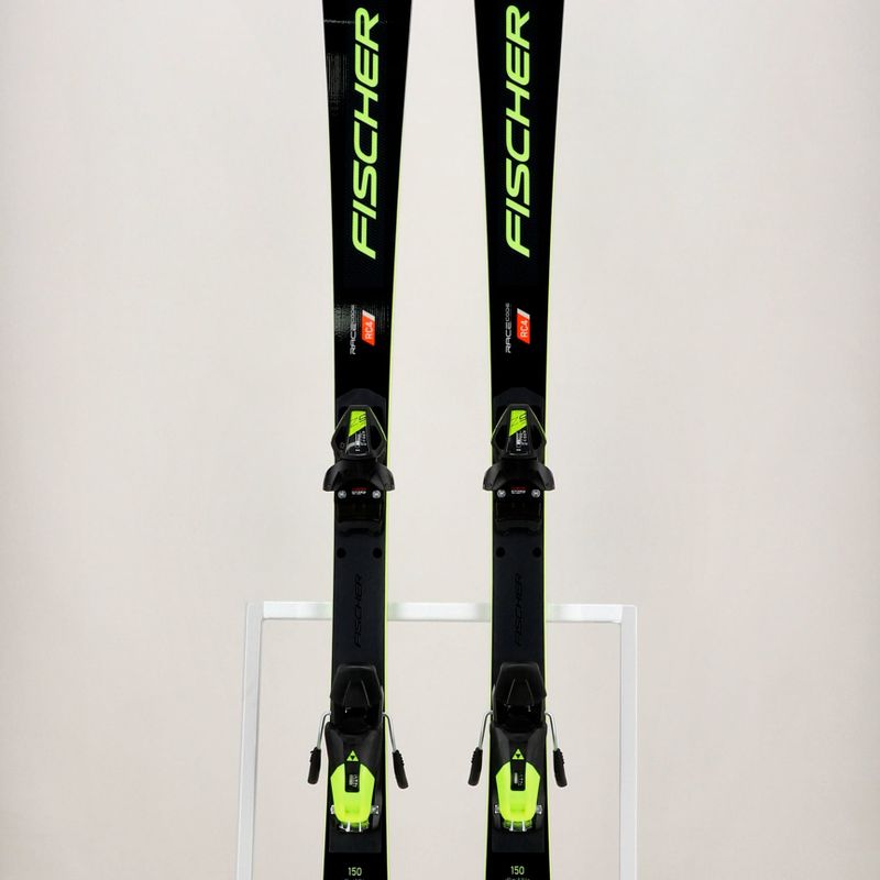 Schiuri de coborâre pentru copii Fischer RC4 Worldcup Sl Jr. M/O-Plate + RC4 Z9 GW AC negre A11022 T80020 13