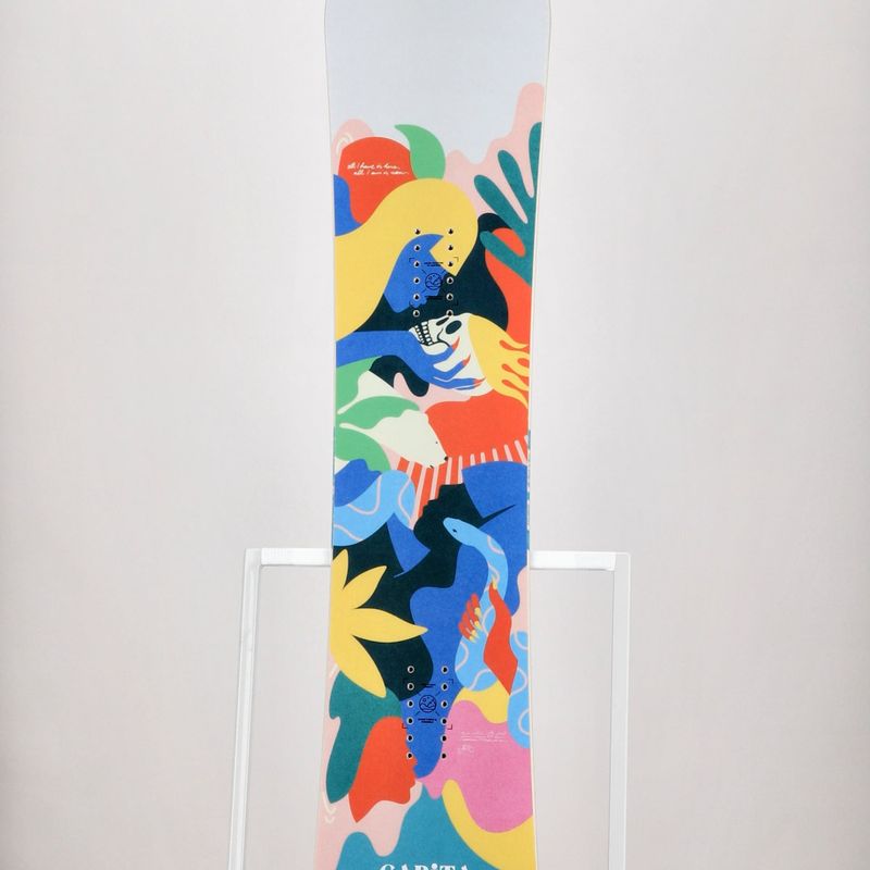 Snowboard pentru femei CAPiTA Paradise verde 1221112/145 10