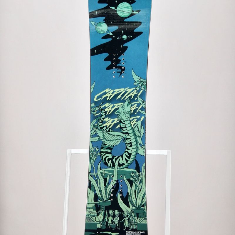 CAPiTA Children Of The Gnar snowboard negru-verde 1221141 10
