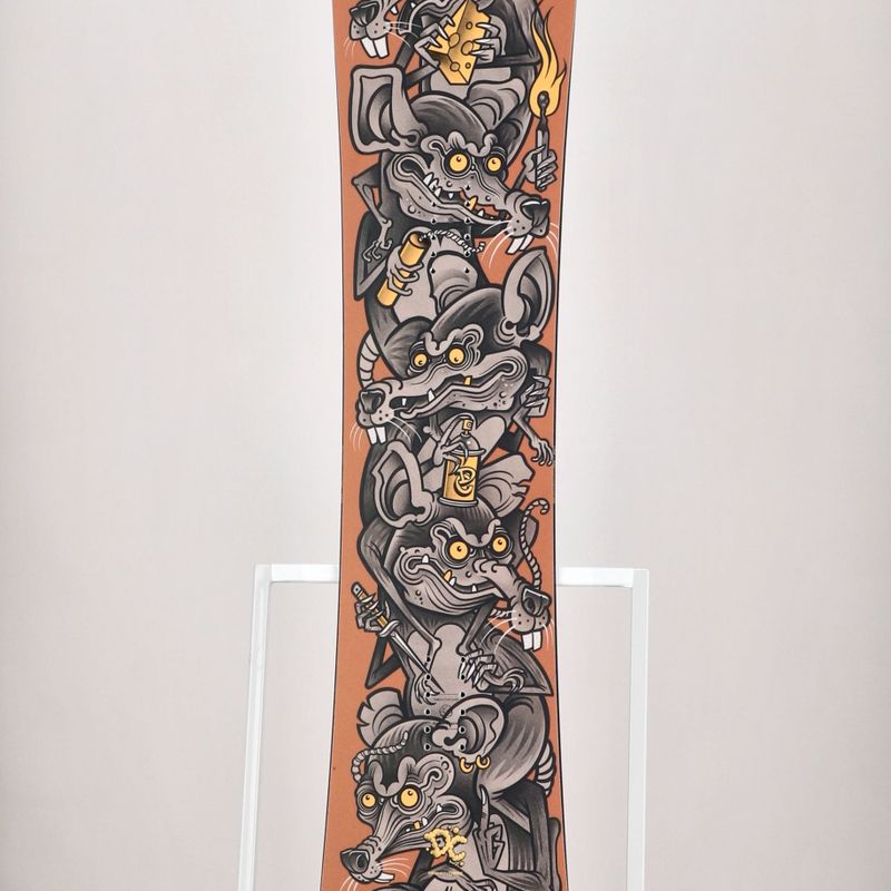 Snowboard pentru bărbați DC PBJ multicolor 10