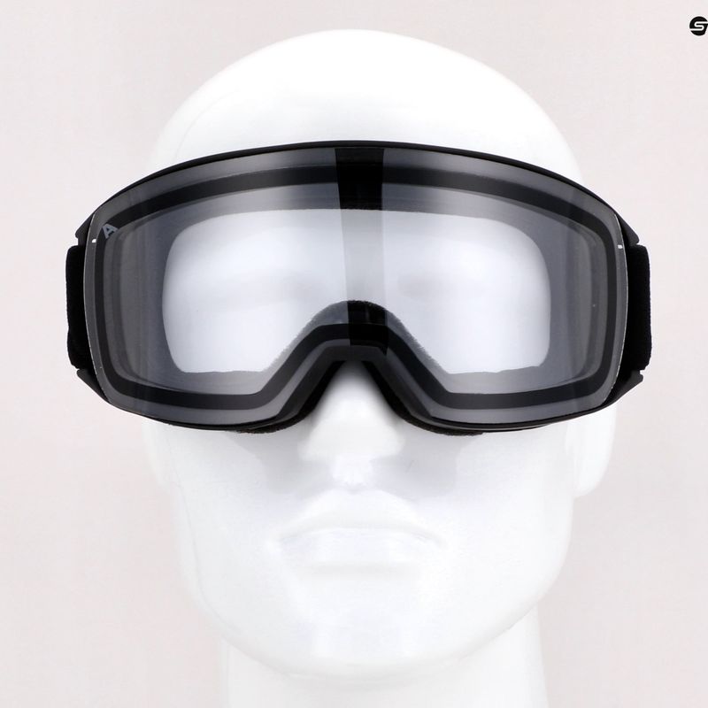 Ochelari de schi Alpina Nakiska black matt/clear