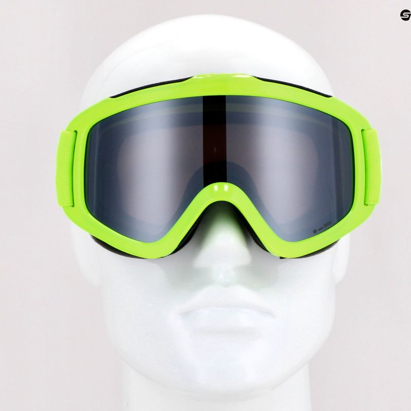 Ochelari de schi pentru copii POC POCito Iris fluorescent yellow/green/clarity pocito 11