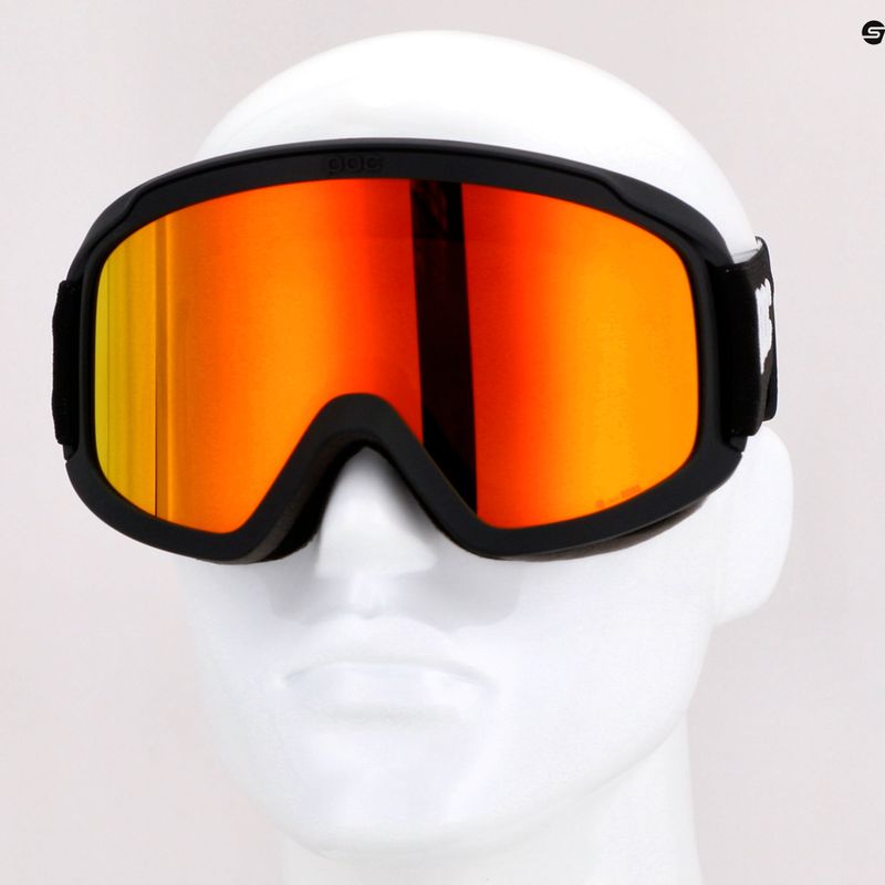 Ochelari de schi POC Opsin Clarity uranium black/spektris orange 11