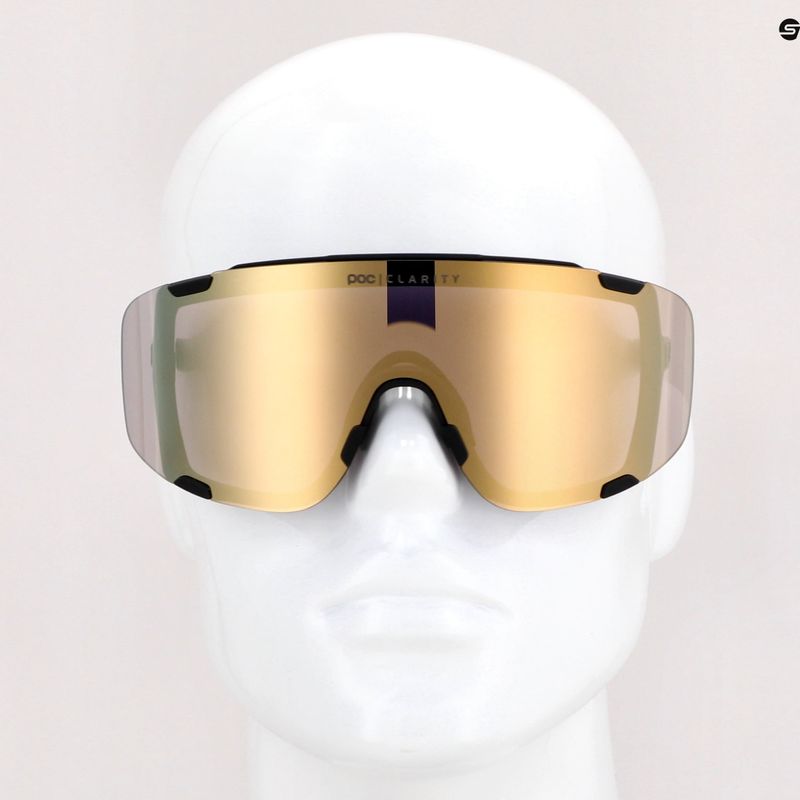 Ochelari de protecție pentru bicicletă POC Devour uranium black/clarity road gold 8