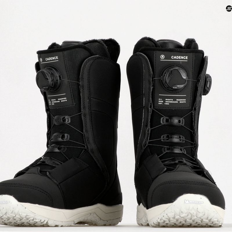 Cizme de snowboard pentru femei RIDE Cadence negru 12G2013 10