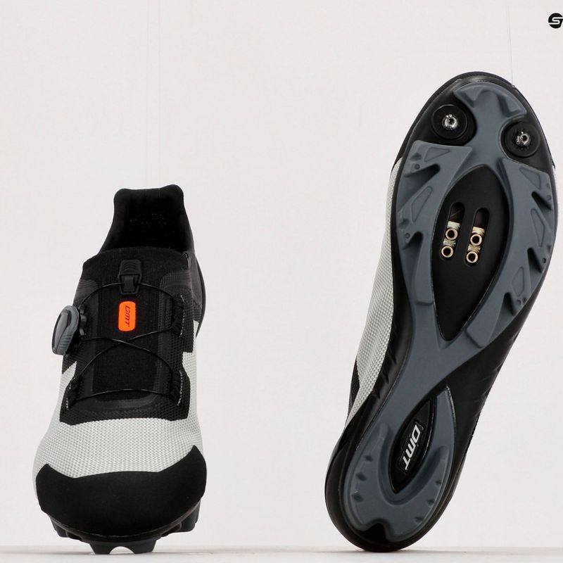Încălțăminte de ciclism MTB pentru bărbați DMT KM4 negru-gri M0010DMT21KM4-A-0032 15
