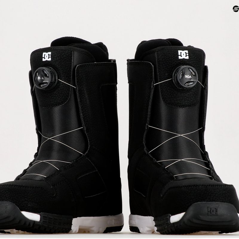 Cizme de snowboard pentru bărbați DC Phase Boa Pro black/white 14
