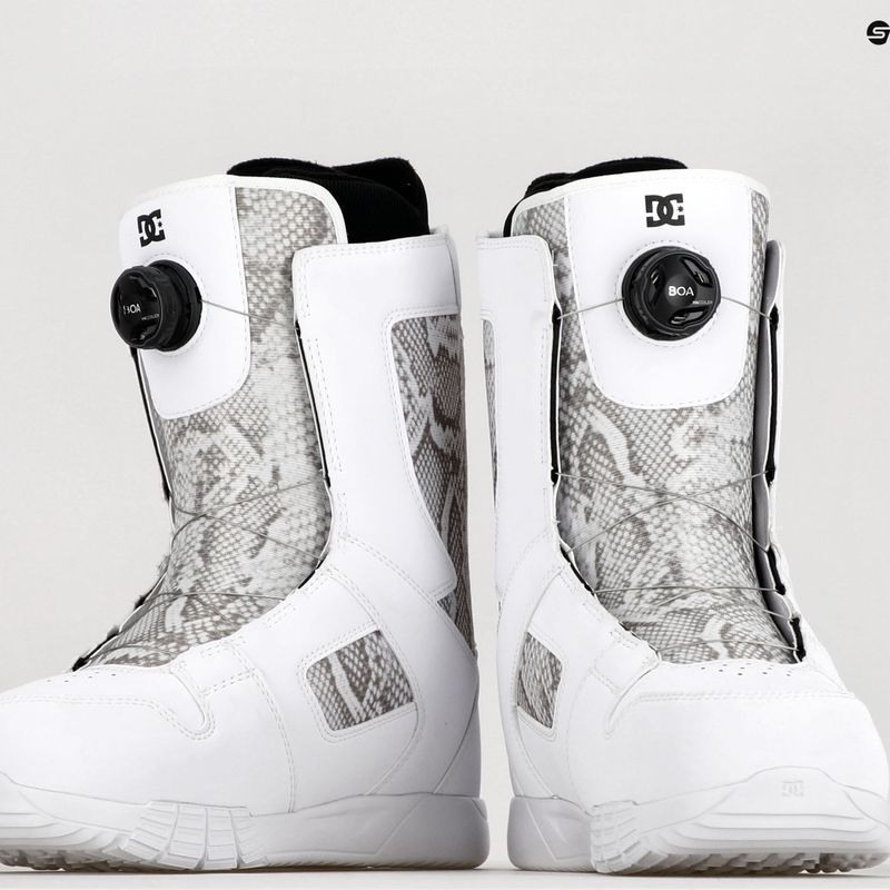 Cizme de snowboard pentru femei DC Phase Boa white/snake 10