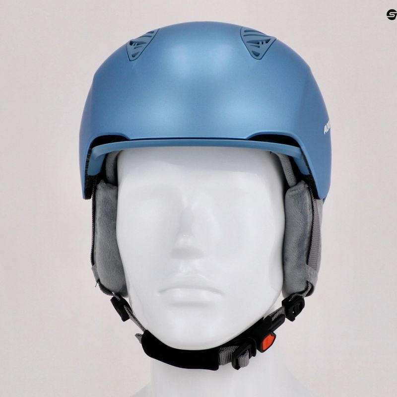 Cască de schi Alpina Grand skyblue/white matt 17