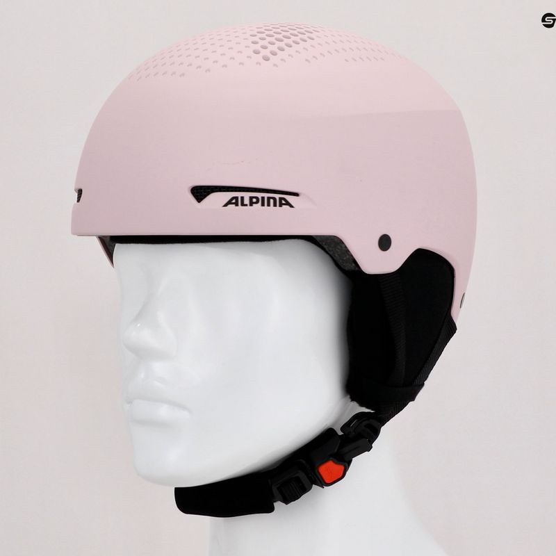 Cască de schi Alpina Arber rose matt 10