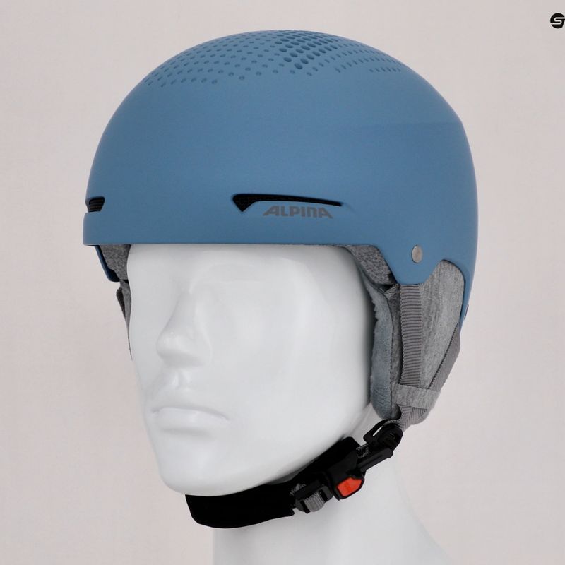 Cască de schi Alpina Arber skyblue matt 12