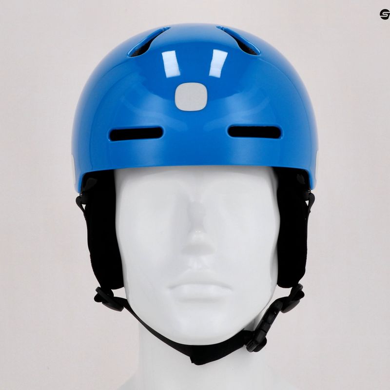 Căști de schi pentru copii POC POCito Fornix MIPS fluorescent blue 15