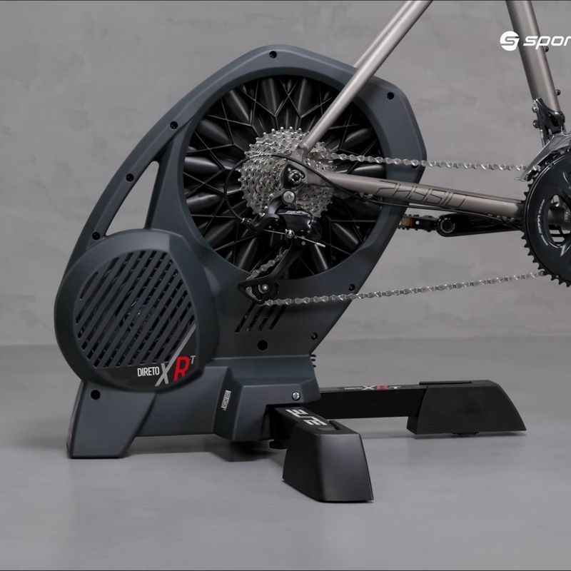 Trainer de bicicletă Elite Direto Xr-T With Riser Block, negru, EL0171013 5