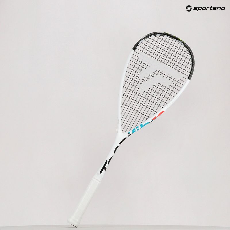 Racheta de squash Tecnifibre Carboflex 125 NX X-Top albă 12CARNS5XT 10