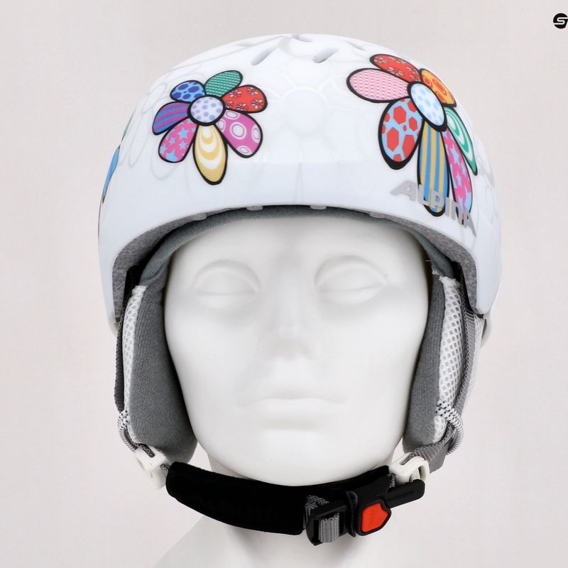 Căști de schi pentru copii Alpina Pizi patchwork/flower matt 14
