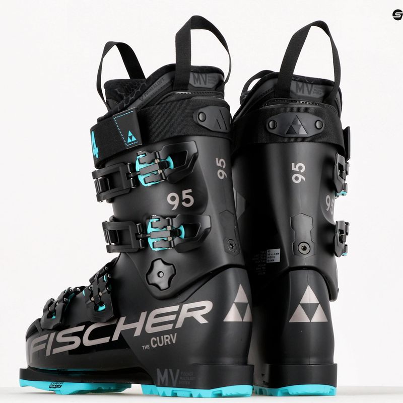 Ghete de schi pentru femei Fischer The Curv 95 Vac Gw negru 14